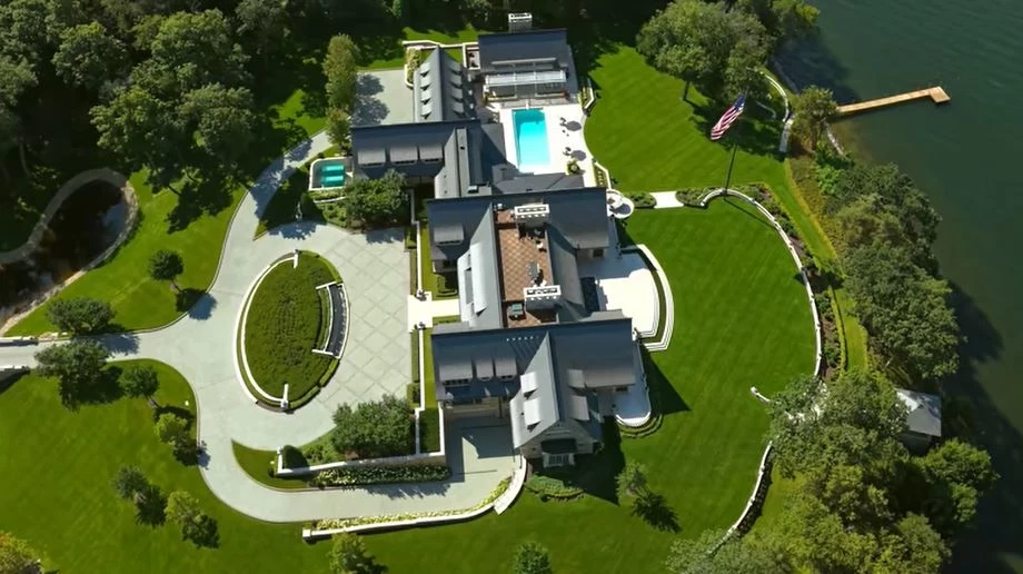 Tour Minnesota's Most Expensive $55-Million Lakefront Mansion