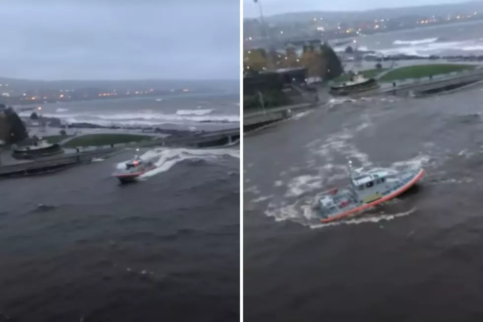 Duluth Canal Park Video Of Boat Surfing Huge Waves Has Over 15 Million Views + Counting