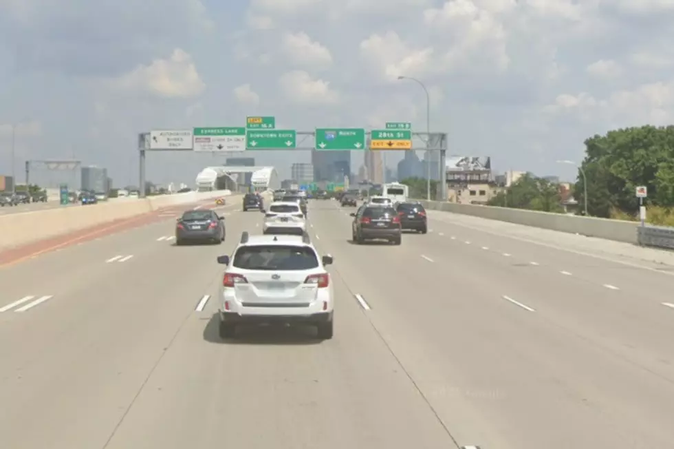 I-35 north heading into downtown Minneapolis, MN. (Google Maps)